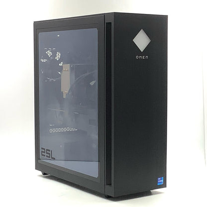【全額返金保証】【最速発送】HP OMEN 25L Gaming Desktop TPC-W066-MT intel core i7-13700F 16GB M.2 SSD 1TB NVIDIA GeForce RTX 4070 美品 動作確認済