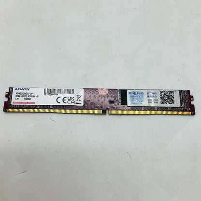 【全額返金保証】【最速発送】ADATA メモリ デスクトップpc用DDR4 3200 8GBX1枚 AD4X320038G22-BP 美品 動作確認済