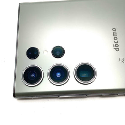 【全額返金保証】【最速発送】SAMSUNG Galaxy S23 Ultra 256GB グリーン] SIMフリー SC-52D 白ロム 動作確認済