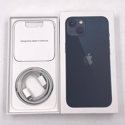 【全額返金保証】【最速発送】Apple iPhone iPhone 13 128GB ミッドナイト SIMフリー 白ロム 動作確認済 85%