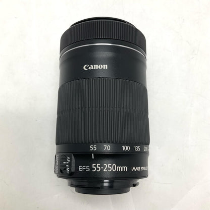 【全額返金保証】【最速発送】Canon EF-S55-250mm F4-5.6 IS STM 美品 動作確認済