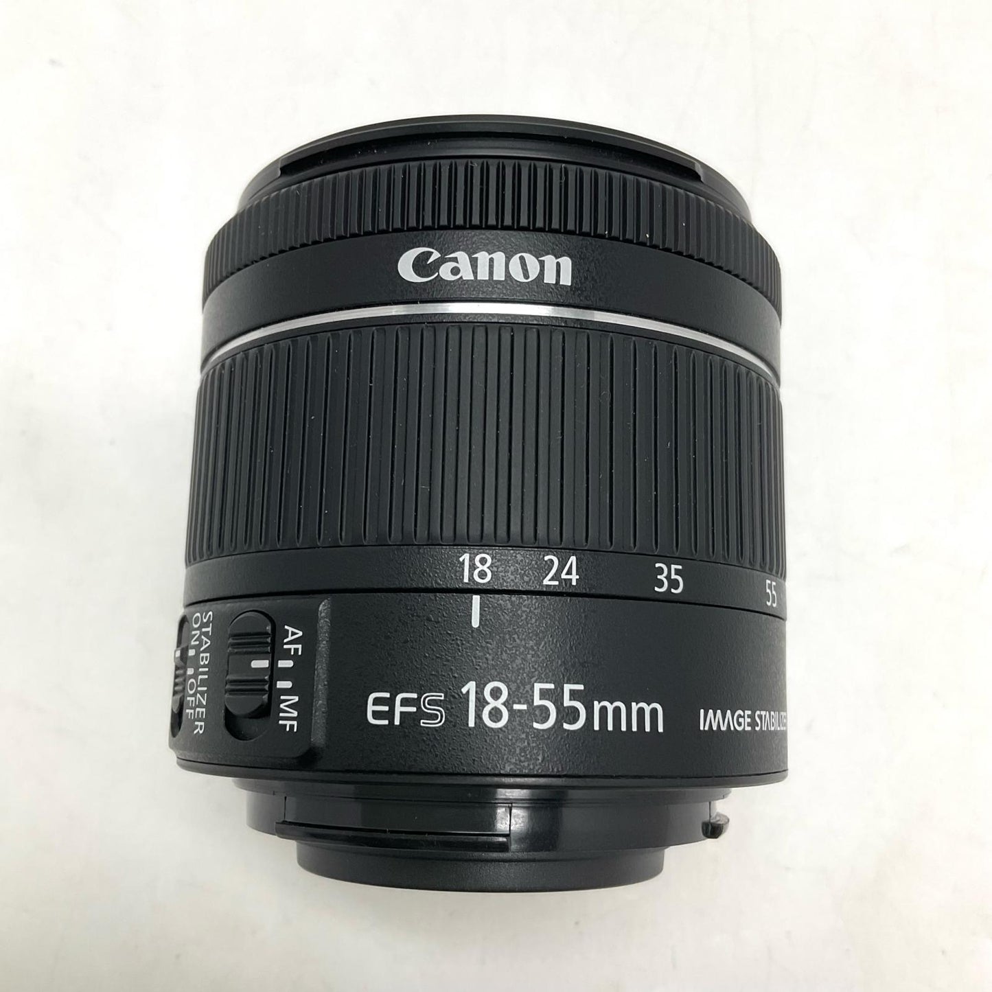 【全額返金保証】【最速発送】Canon EF-S18-55mm F4-5.6 IS STM 美品 動作確認済