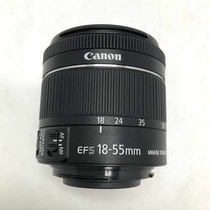 【全額返金保証】【最速発送】Canon EF-S18-55mm F4-5.6 IS STM 美品 動作確認済