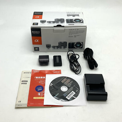 【全額返金保証】【最速発送】Sony デジタル一眼 α NEX-C3 ピンク 美品 動作確認済