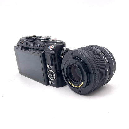 【全額返金保証】【最速発送】OLYMPUS デジタル一眼 PEN Lite E-PL5 M.ZUIKO DIGITAL 14-42mm F3.5-5.6 ズームレンズキット ブラック 動作確認済