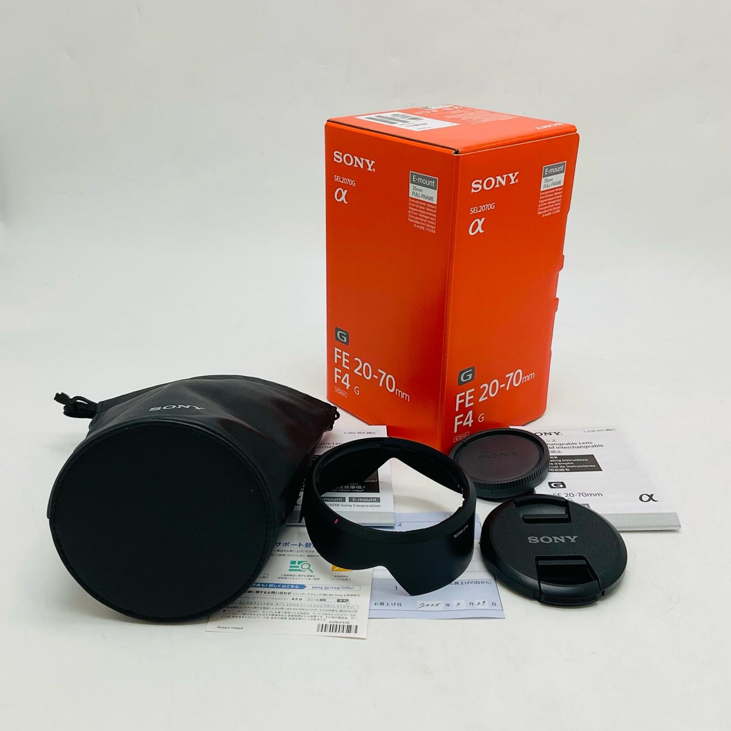 【全額返金保証】【最速発送】Sony FE 20-70mm F4 G SEL2070G 超美品 動作確認済