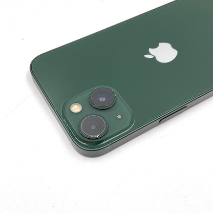【全額返金保証】【最速発送】Apple iPhone iPhone 13 128GB グリーン au SIMフリー 動作確認済 80%