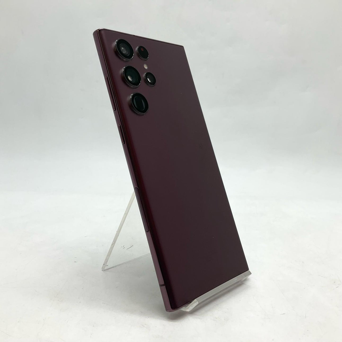 【最速発送】SAMSUNG Galaxy S22 Ultra 256GB バーガンディ au SCG14 白ロム【難有】