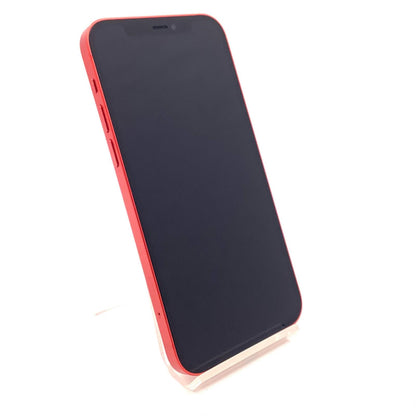 【全額返金保証】【最速発送】Apple iPhone iPhone 12 128GB プロダクトレッド Softbank SIMフリー 白ロム 美品 動作確認済 80%