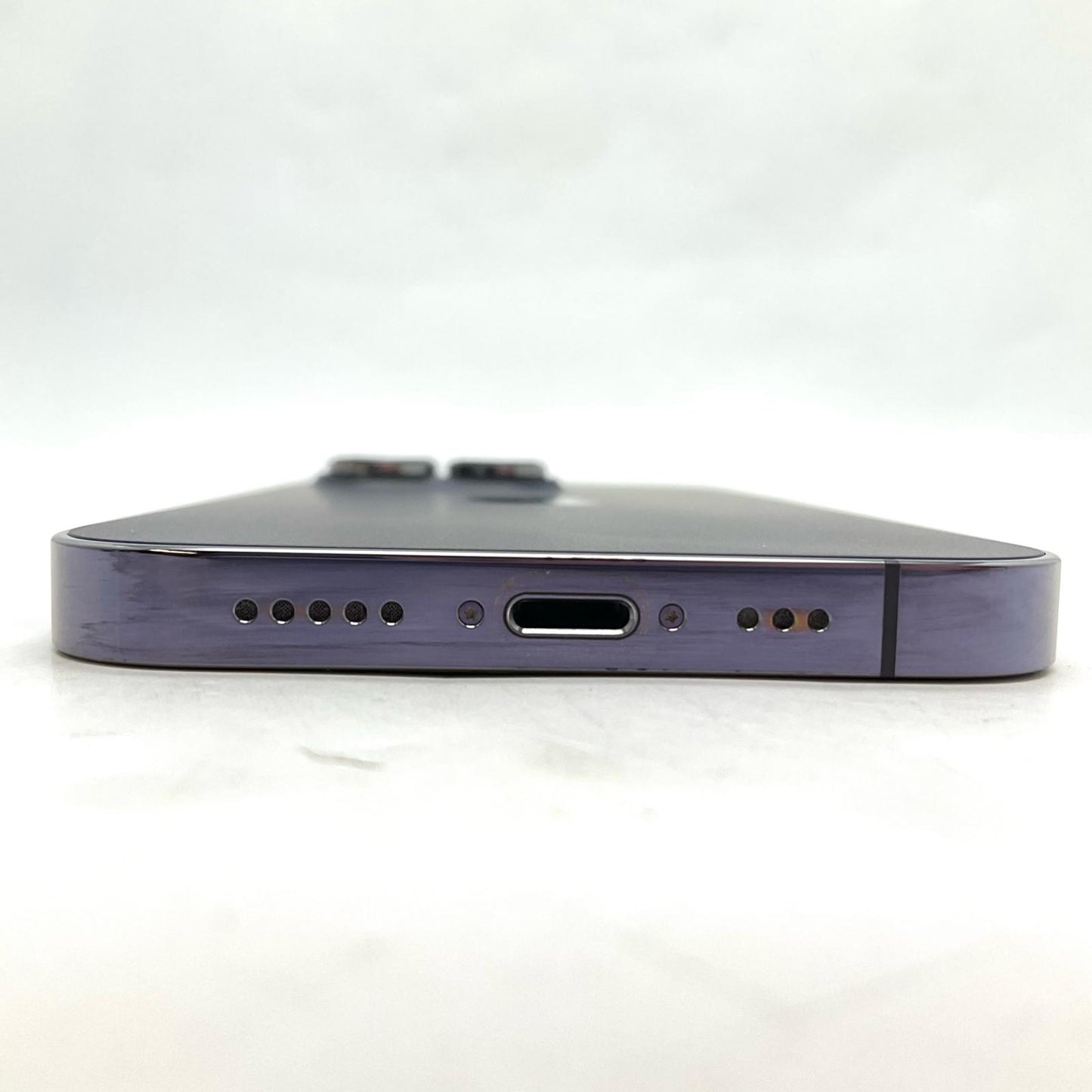 【全額返金保証】【最速発送】Apple iPhone iPhone 14 Pro 256GB ディープパープル SIMフリー 白ロム 美品 動作確認済 82%
