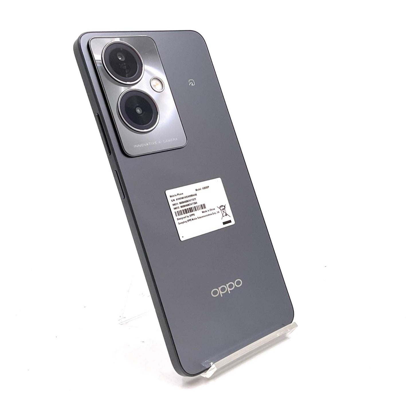【全額返金保証】【最速発送】OPPO A 79 128GB ミステリーブラック Softbank A303OP 白ロム 美品 動作確認済