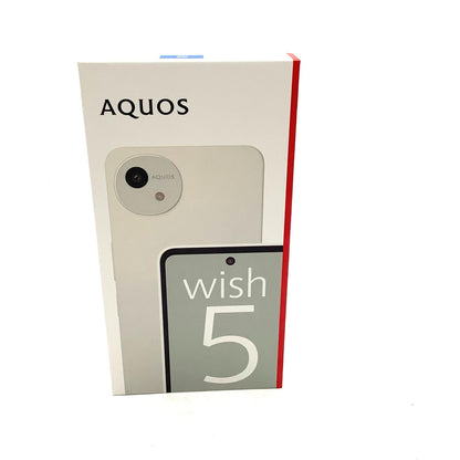 【全額返金保証】【最速発送】SHARP AQUOS wish5 128GB YUKI Y!mobile A502SH 新品未開封 即納OK