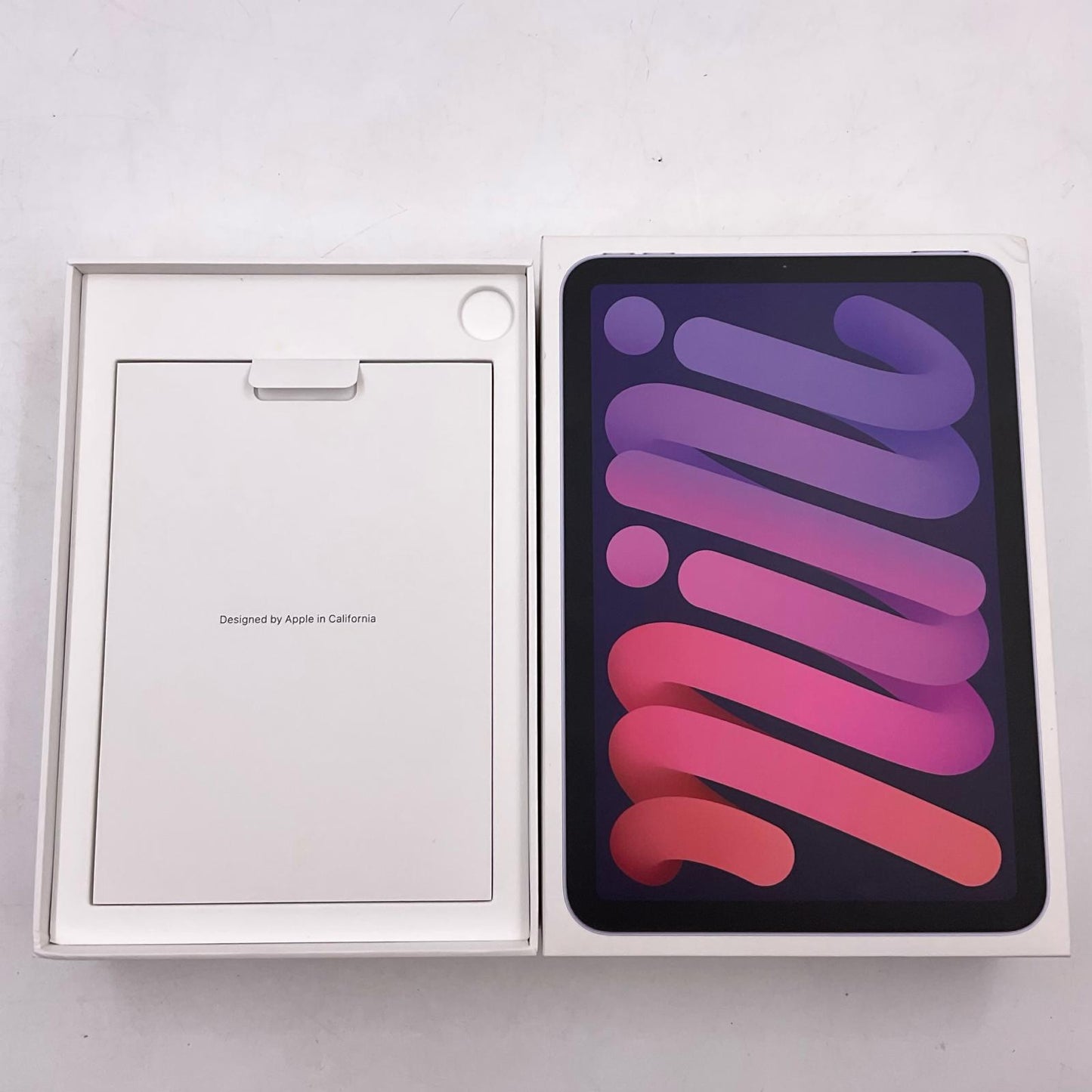 【全額返金保証】【最速発送】Apple iPad mini 8.3インチ 第6世代 256GB パープル WiFi+Cellular au SIMフリー 白ロム 動作確認済