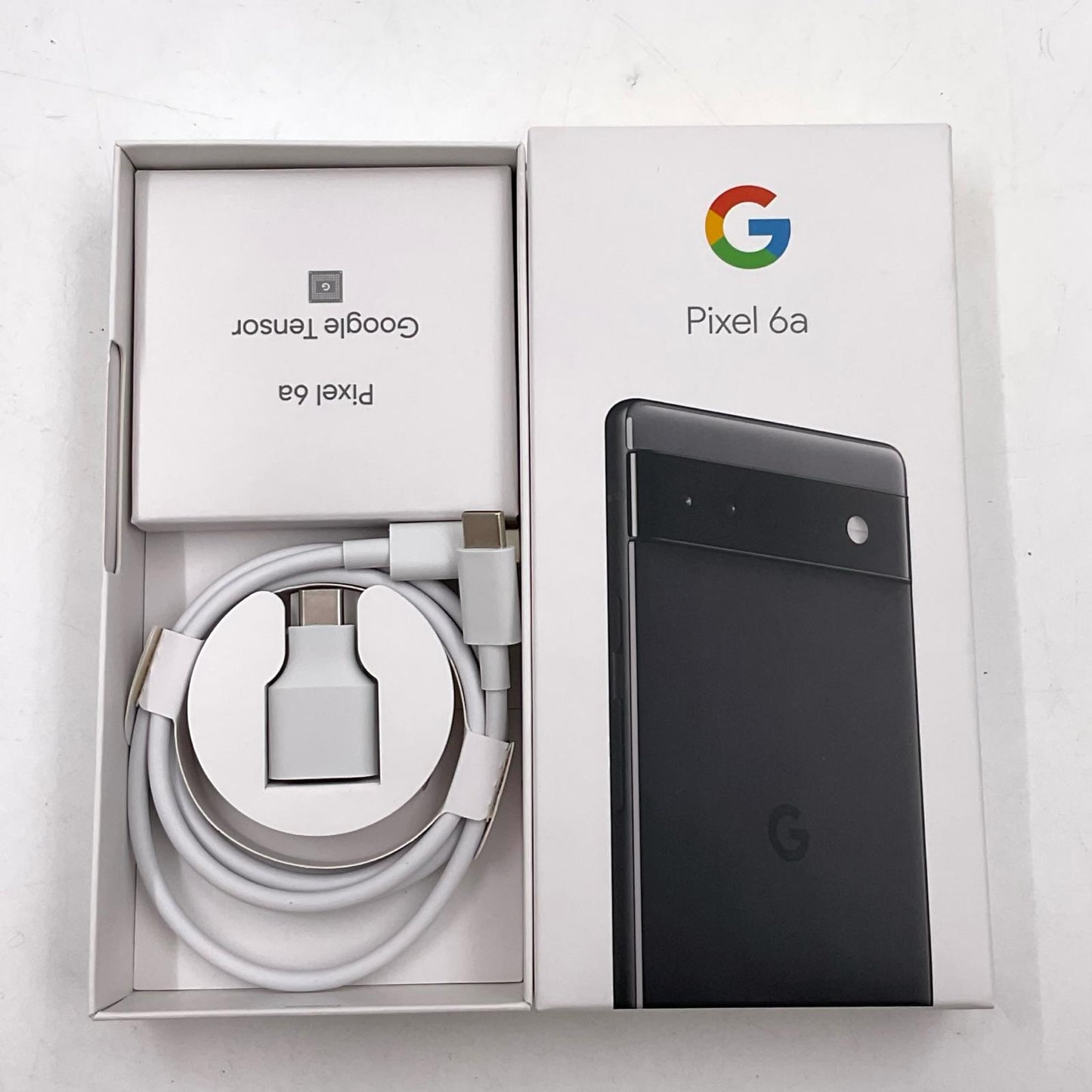 【全額返金保証】【最速発送】Google Pixel 6a 128GB Charcoal SIMフリー GB17L 白ロム 動作確認済