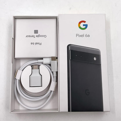 【全額返金保証】【最速発送】Google Pixel 6a 128GB Charcoal SIMフリー GB17L 白ロム 動作確認済