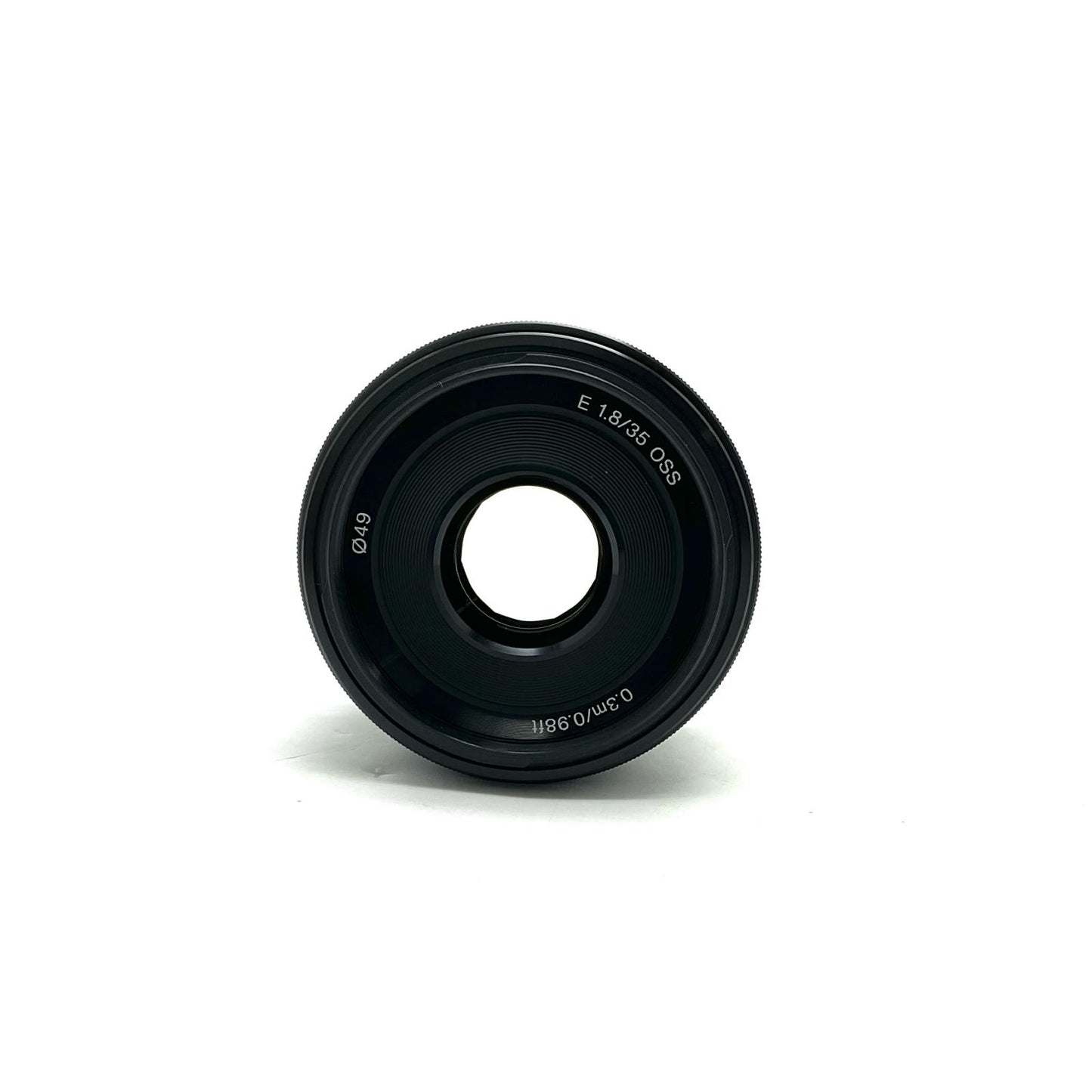 【全額返金保証】【最速発送】Sony E 35mm F1.8 OSS SEL35F18 ブラック 美品 動作確認済