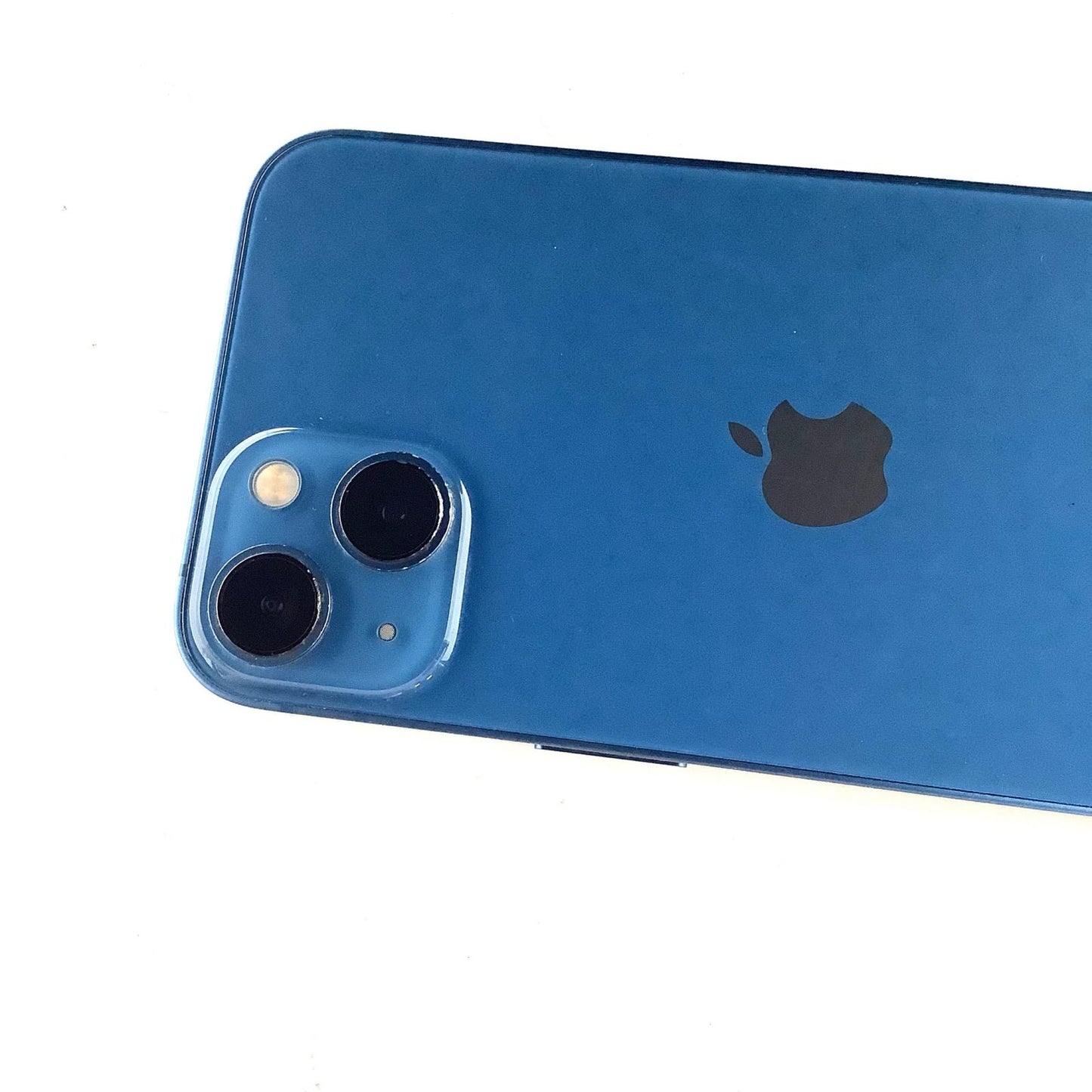 【全額返金保証】【最速発送】Apple iPhone iPhone 13 128GB ブルー au 美品 動作確認済 90%