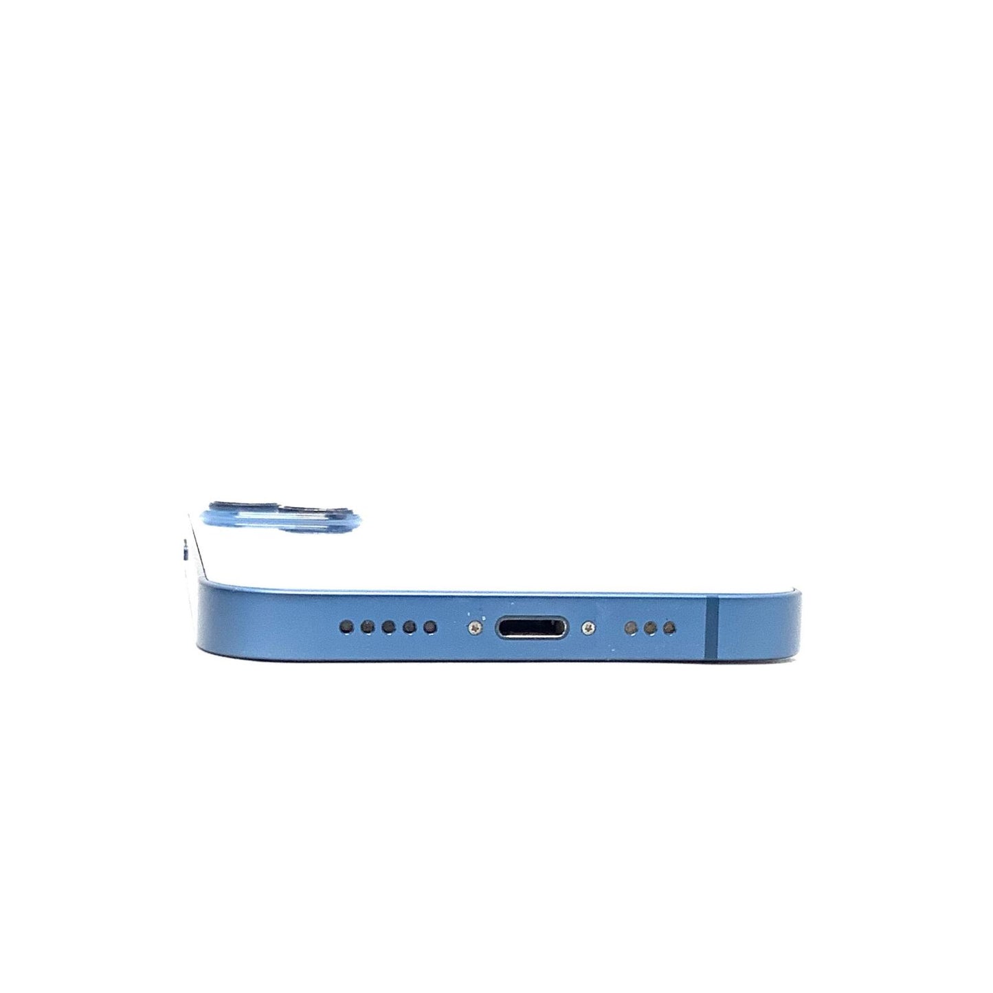 【全額返金保証】【最速発送】Apple iPhone iPhone 13 128GB ブルー au 美品 動作確認済 90%