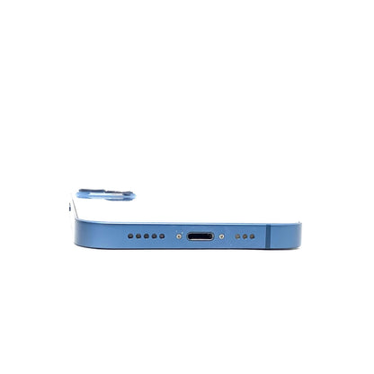 【全額返金保証】【最速発送】Apple iPhone iPhone 13 128GB ブルー au 美品 動作確認済 90%