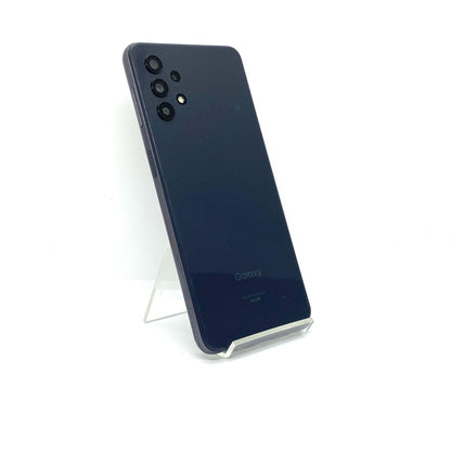 【全額返金保証】【最速発送】SAMSUNG Galaxy A32 64GB オーサムブラック au SCG08 白ロム 動作確認済