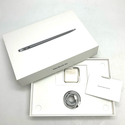 【全額返金保証】【最速発送】Apple MacBook Air 13.3インチ 2020 1.2GHz クアッドコア Intel Core i7 16GB 256GB スペースグレイ 美品 動作確認済