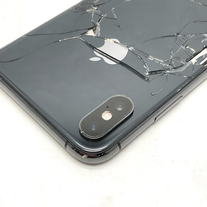 【最速発送】Apple iPhone iPhone XS 64GB スペースグレイ docomo 白ロム【難有】 84%
