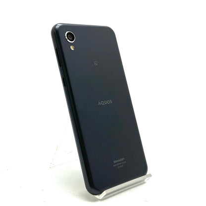 【全額返金保証】【最速発送】SHARP AQUOS sense2 32GB ブラック SIMフリー SH-M08 白ロム 動作確認済