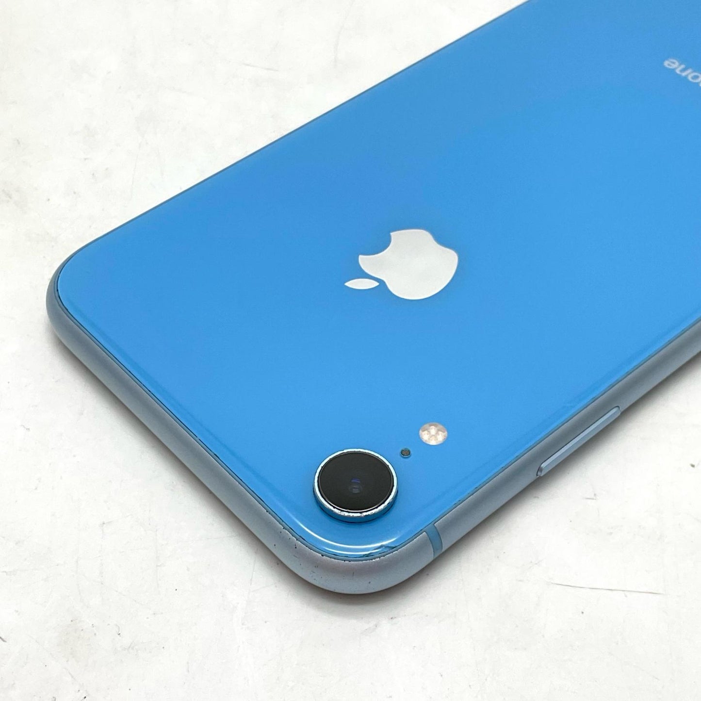 【全額返金保証】【最速発送】Apple iPhone iPhone XR 64GB ブルー docomo 白ロム 動作確認済 80%