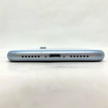 【全額返金保証】【最速発送】Apple iPhone iPhone XR 64GB ブルー docomo 白ロム 動作確認済 80%