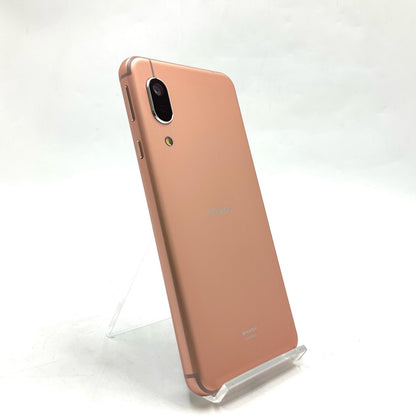 【全額返金保証】【最速発送】SHARP AQUOS sense3 lite 64GB ライトカッパー 楽天モバイル SH-RM12 白ロム 動作確認済