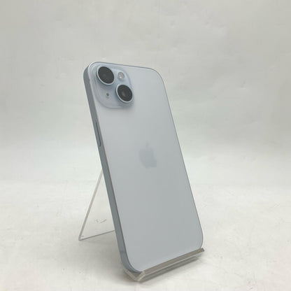 【全額返金保証】【最速発送】Apple iPhone iPhone 15 128GB ブルー SIMフリー 白ロム 美品 動作確認済 84%