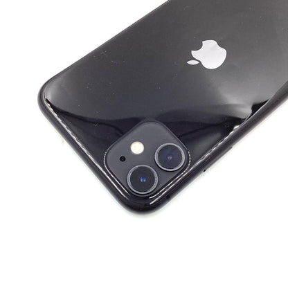 【全額返金保証】【最速発送】Apple iPhone iPhone 11 64GB ブラック Softbank 白ロム 動作確認済 72%