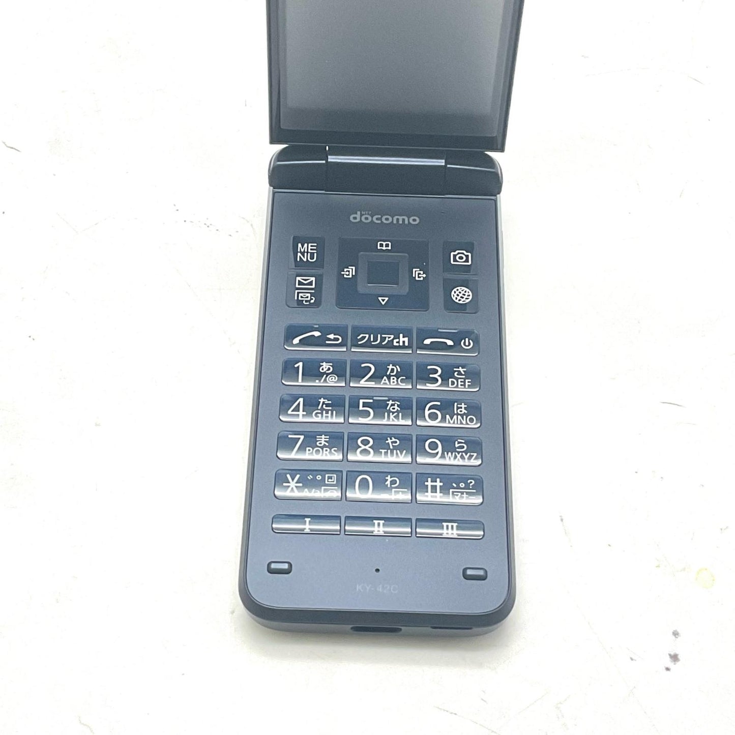 【全額返金保証】【最速発送】 DIGNO ケータイ 8GB ブラック系 docomo KY-42C 白ロム 新品未開封 即納OK