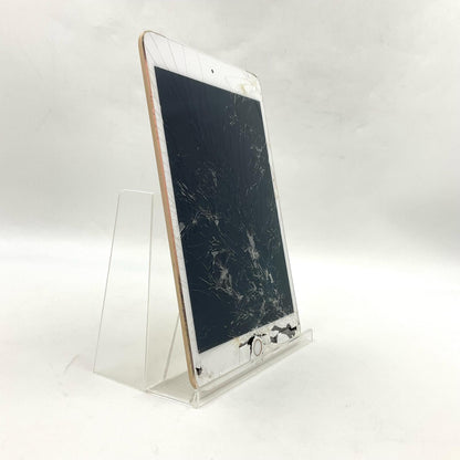 【最速発送】Apple iPad iPad mini 4 Wi-Fi + Cellular 128GB Gold au 白ロム【難有】