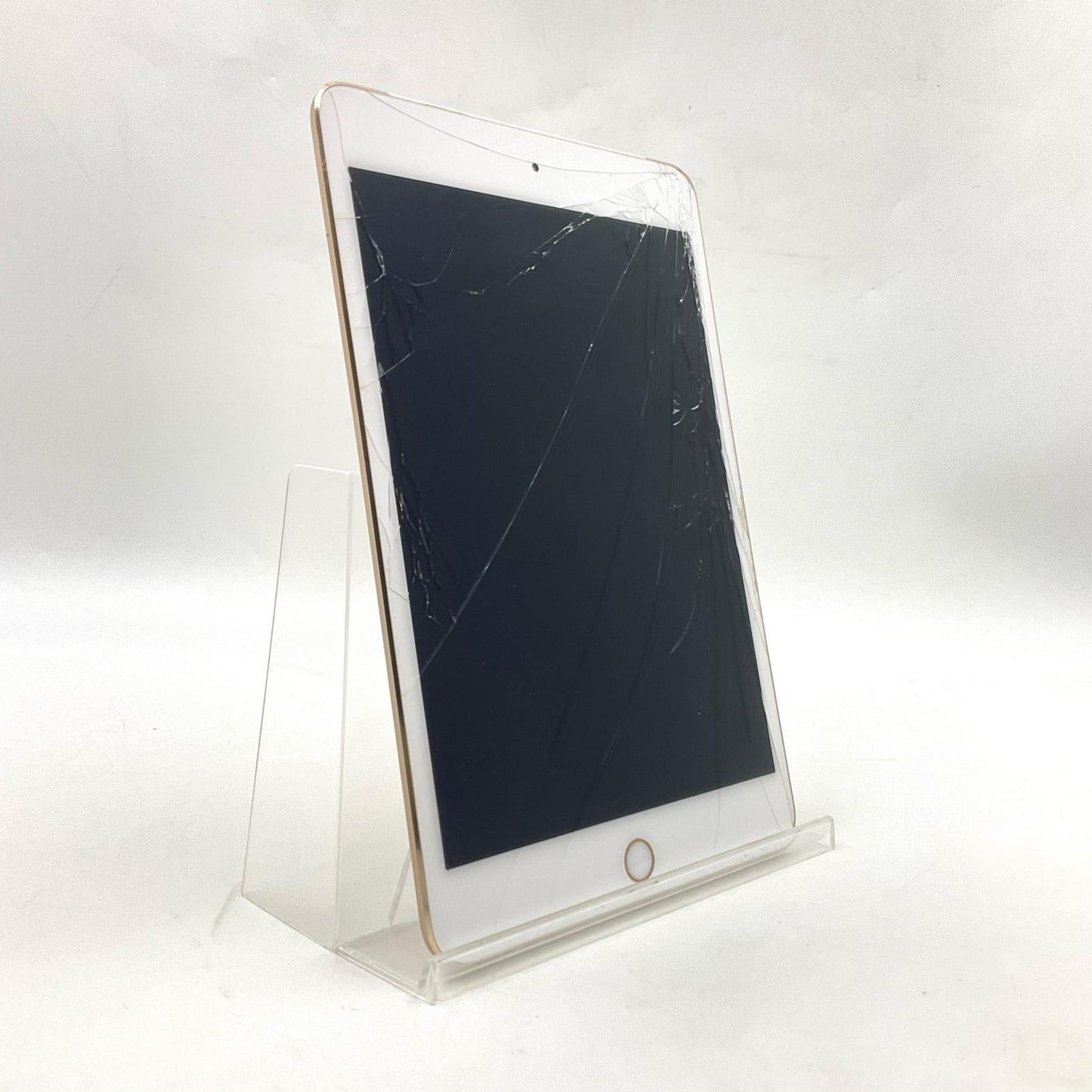 【最速発送】Apple iPad iPad mini 4 Wi-Fi + Cellular 128GB Gold au 白ロム【難有】