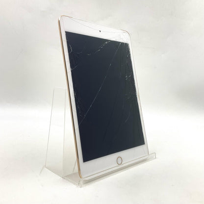 【最速発送】Apple iPad iPad mini 4 Wi-Fi + Cellular 128GB Gold au 白ロム【難有】