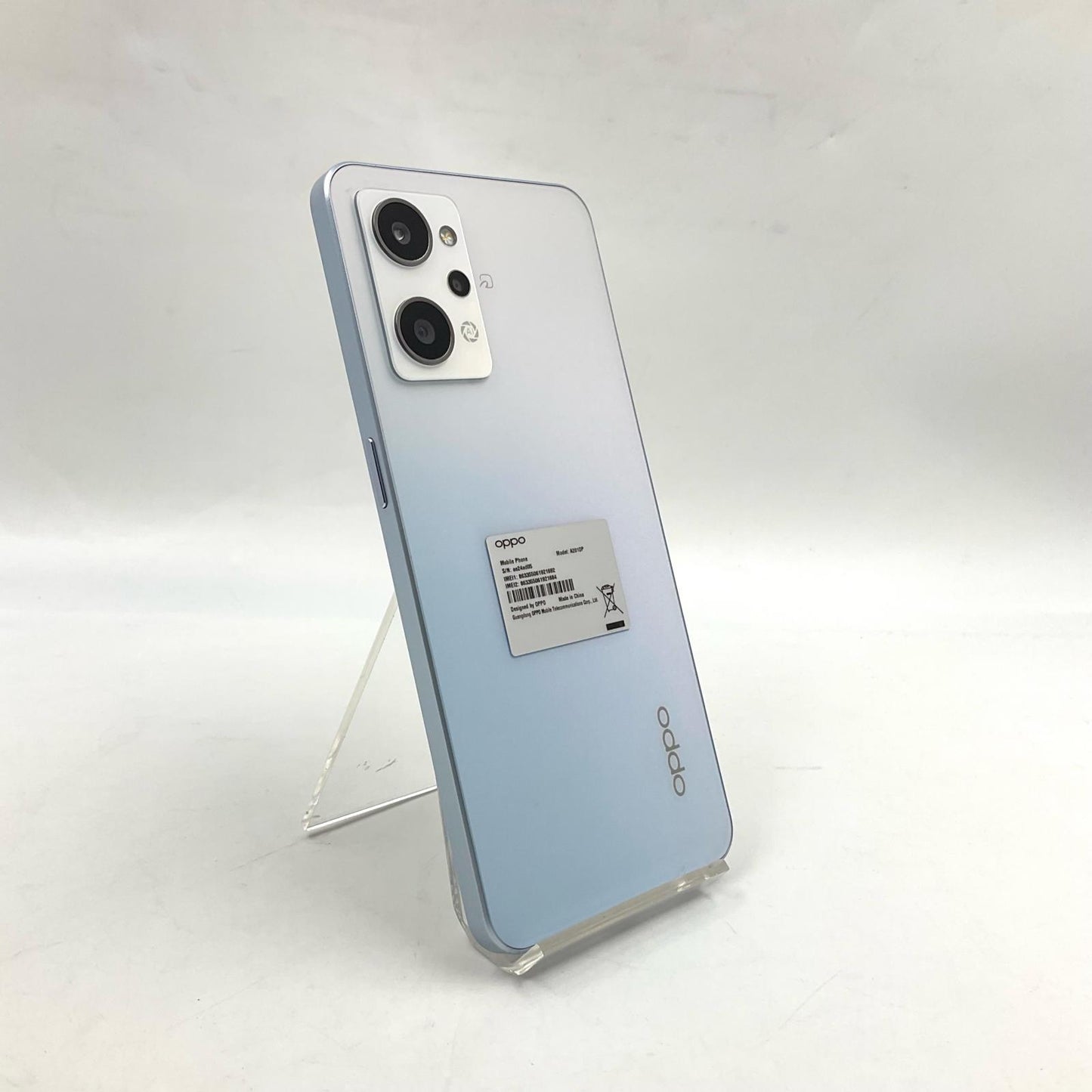 【最速発送】 OPPO Reno7 A 128GB ブルー系 softbank SIMフリー A201OP 白ロム【難有】