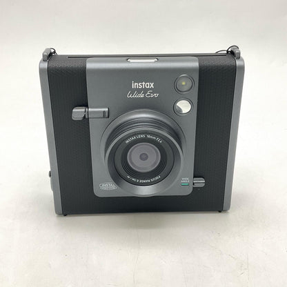 【全額返金保証】【最速発送】FUJIFILM instax WIDE Evo チェキ [ブラック] 超美品 動作確認済
