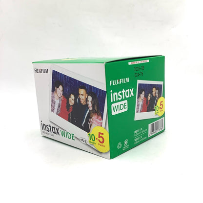 【全額返金保証】【最速発送】FUJIFILM インスタントカラーフィルム instax WIDE 10枚入り×5パック 新品未開封 即納OK