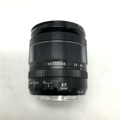 【全額返金保証】【最速発送】FUJIFILM フジノンレンズ XF18-55mmF2.8-4 R LM OIS 美品 動作確認済