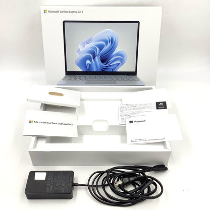 【全額返金保証】【最速発送】Microsoft Surface Laptop Go 3 XK1-00063 i5-1235U 8GB M.2 SSD 256GB 98.6% 超美品 動作確認済