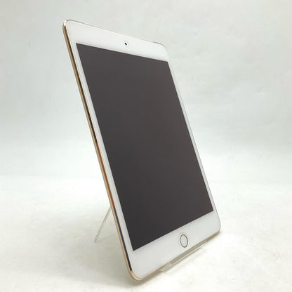 【全額返金保証】【最速発送】Apple iPad mini 7.9インチ 第4世代 128GB ゴールド WiFi+Cellular SIMフリー 白ロム 美品 動作確認済