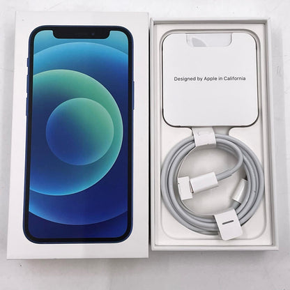 【全額返金保証】【最速発送】Apple iPhone iPhone 12 mini 64GB ブルー Softbank 白ロム 動作確認済 69%