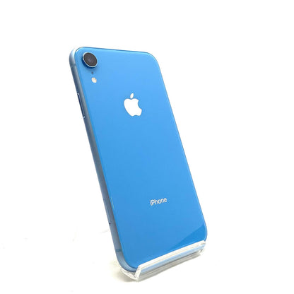 【全額返金保証】【最速発送】Apple iPhone iPhone XR 64GB ブルー au SIMフリー 白ロム 美品 動作確認済 87%