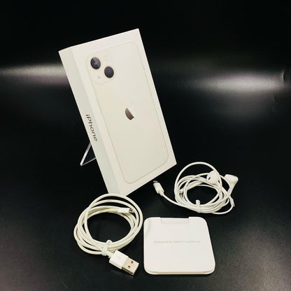 【全額返金保証】【最速発送】Apple iPhone iPhone 13 128GB スターライト SIMフリー 白ロム 動作確認済 78%