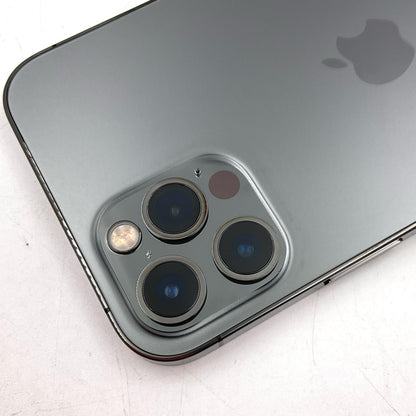 【全額返金保証】【最速発送】Apple iPhone iPhone 12 Pro 128GB グラファイト Softbank 白ロム 動作確認済 75%