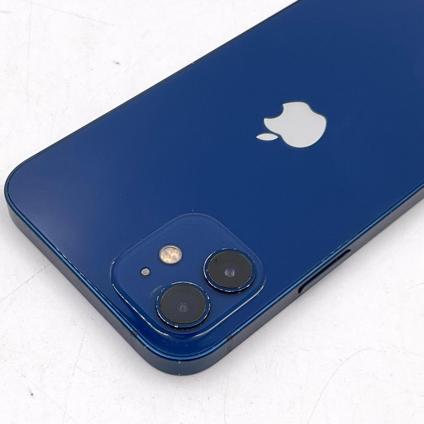 【全額返金保証】【最速発送】Apple iPhone iPhone 12 128GB ブルー docomo 白ロム 動作確認済 80%