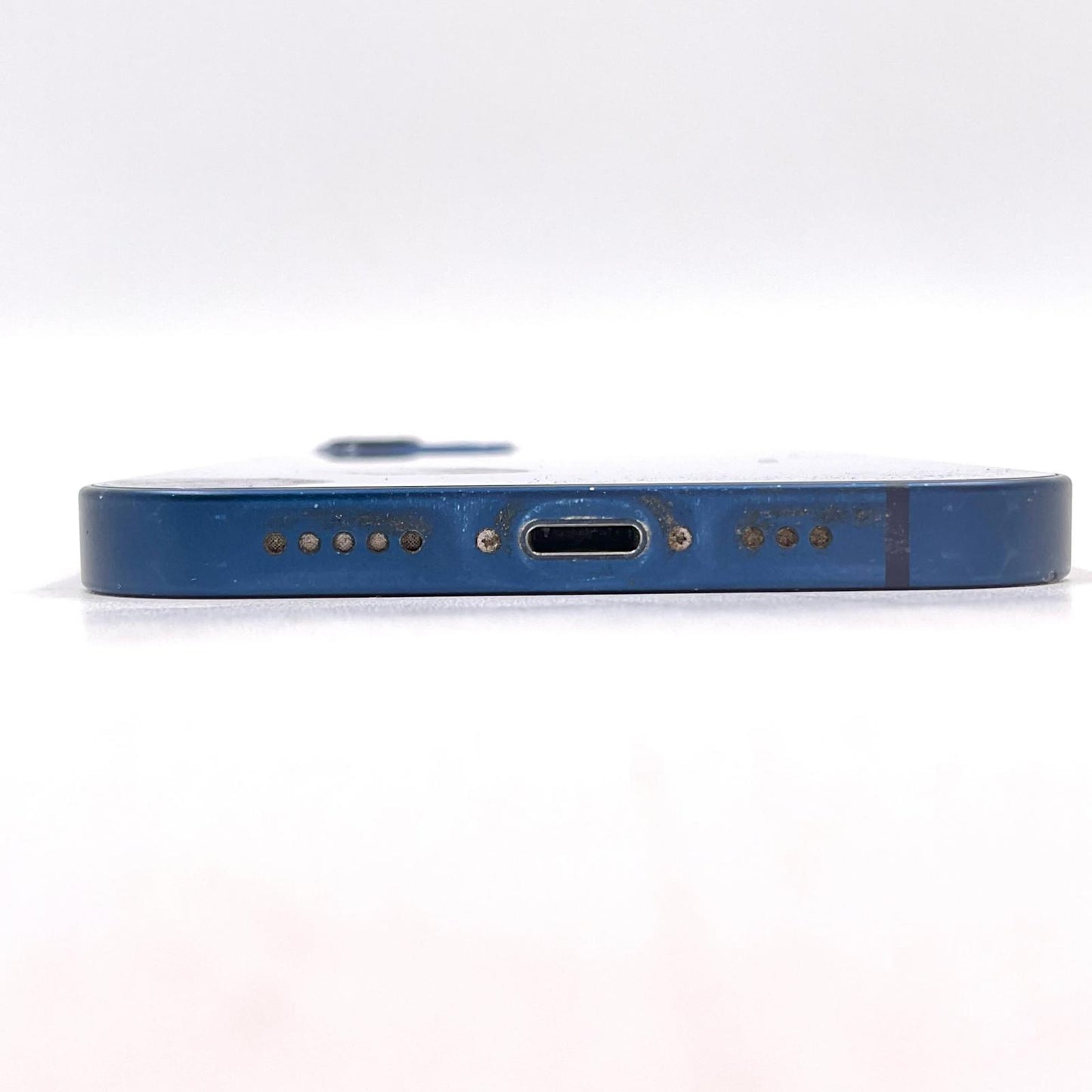 【全額返金保証】【最速発送】Apple iPhone iPhone 12 128GB ブルー docomo 白ロム 動作確認済 80%