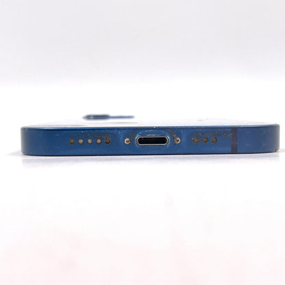 【全額返金保証】【最速発送】Apple iPhone iPhone 12 128GB ブルー docomo 白ロム 動作確認済 80%