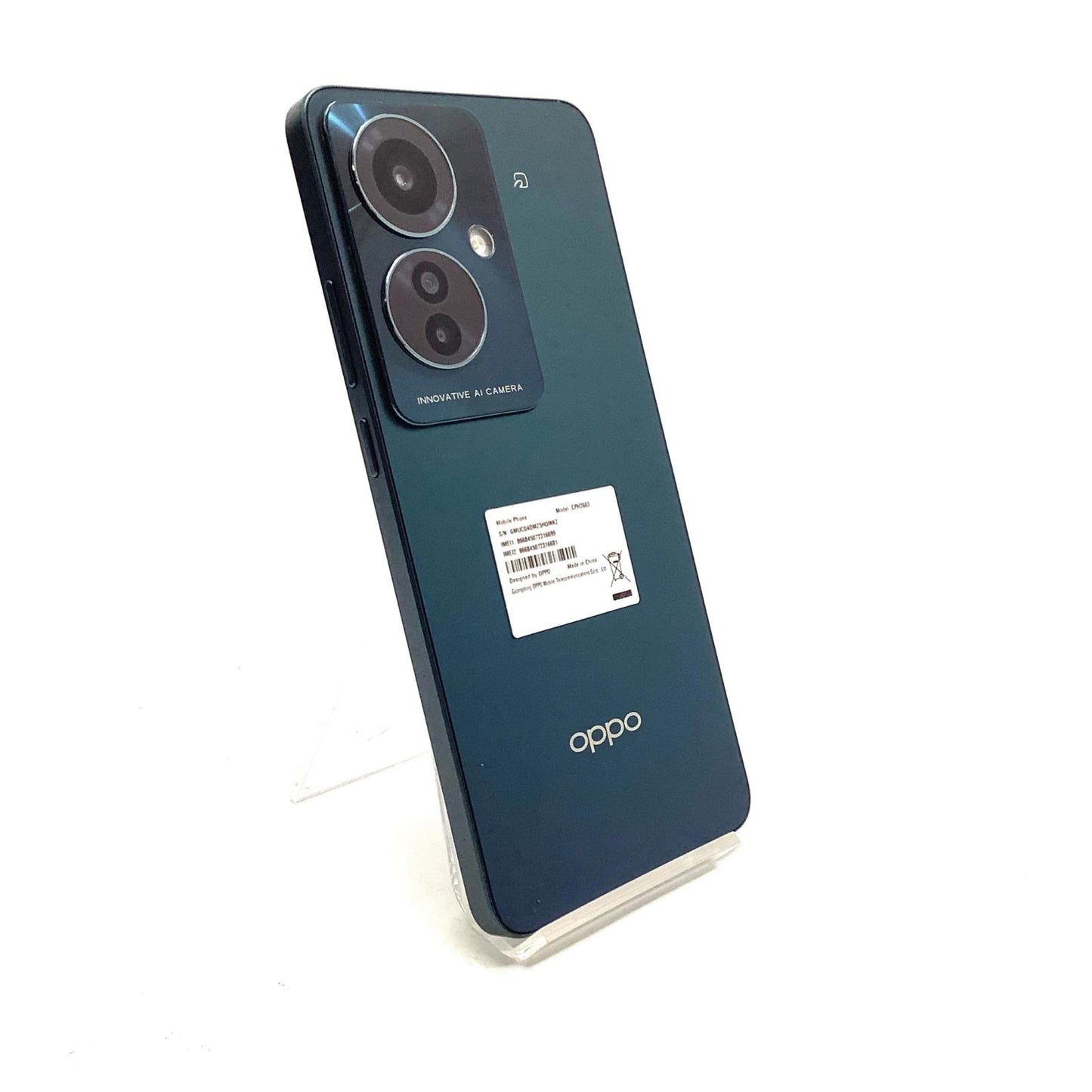 【最速発送】OPPO Reno 11 A 128GB ダークグリーン 楽天モバイル CPH2603 白ロム【難有】